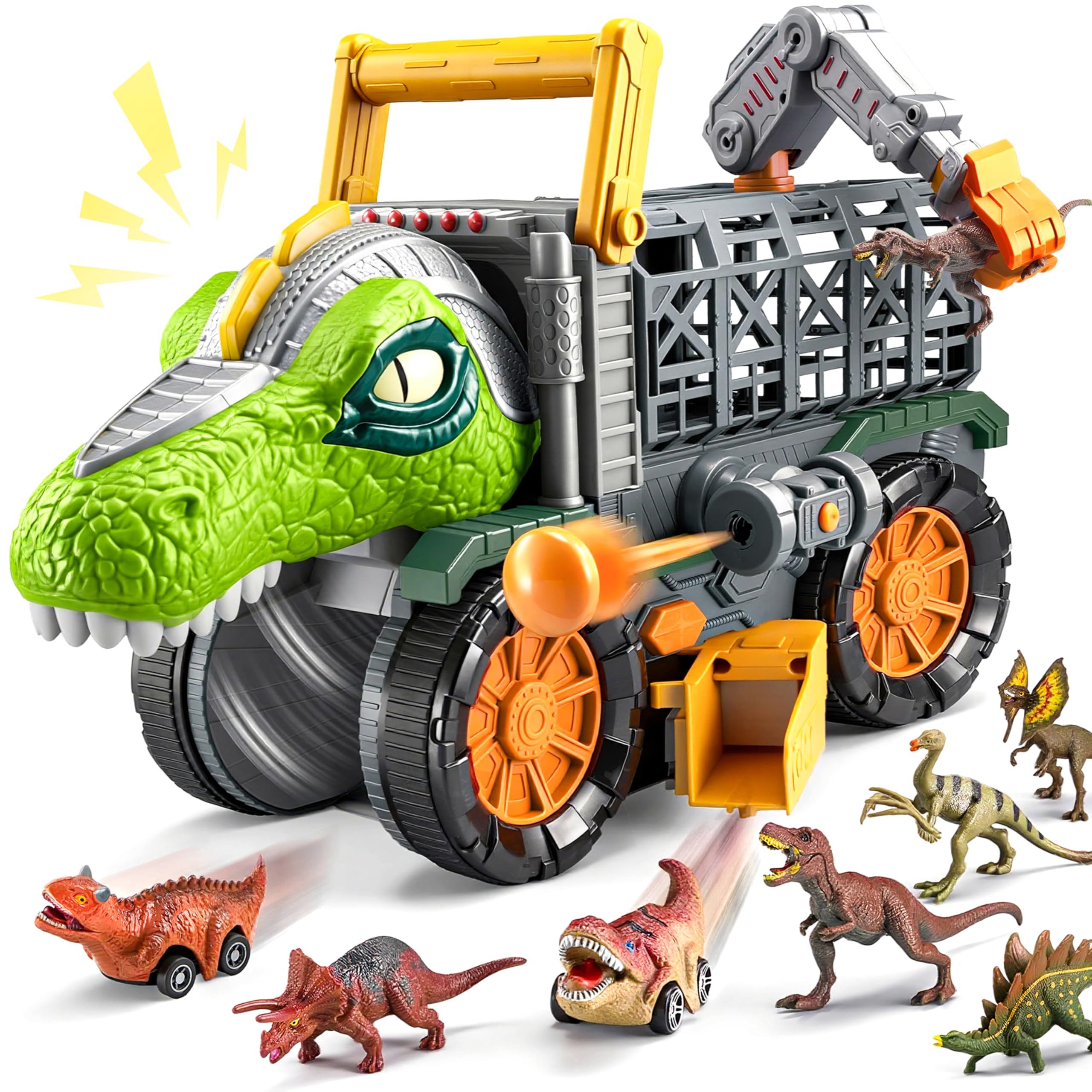 Amazon.com: JOVA Vroomix Dinosaur Toy for Toddlers 2 3 4 5+ Year